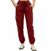 Spodnie medyczne SCRUBS MEDI TEDDY - LLEVANTI MERLOT SCRUB